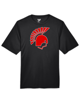 Deerfield HS Track & Field Logo Helmet - Performance Shirt