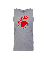 Deerfield HS Track & Field Logo Helmet - Tank Top