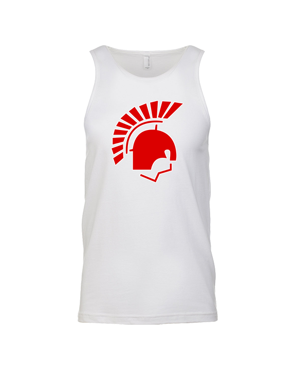 Deerfield HS Track & Field Logo Helmet - Tank Top