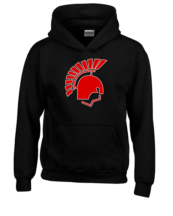 Deerfield HS Track & Field Logo Helmet - Unisex Hoodie