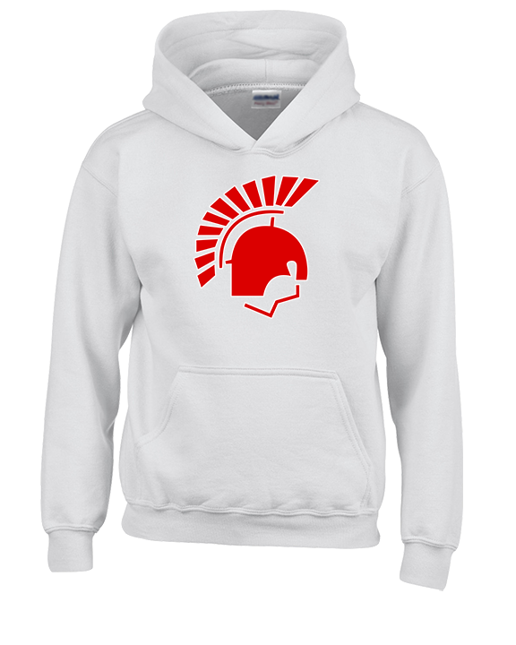 Deerfield HS Track & Field Logo Helmet - Youth Hoodie