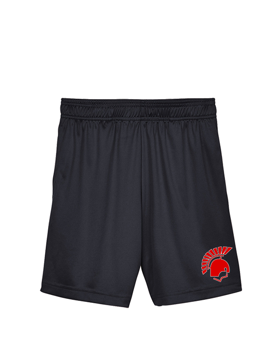 Deerfield HS Track & Field Logo Helmet - Youth Training Shorts