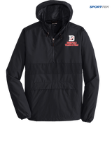 Deerfield HS Track and Field Logo Gray - Mens Sport Tek Jacket