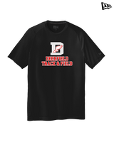Deerfield HS Track and Field Logo Gray - New Era Performance Shirt