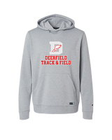 Deerfield HS Track and Field Logo Gray - Oakley Performance Hoodie