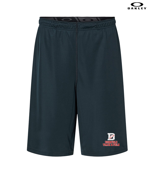 Deerfield HS Track and Field Logo Gray - Oakley Shorts