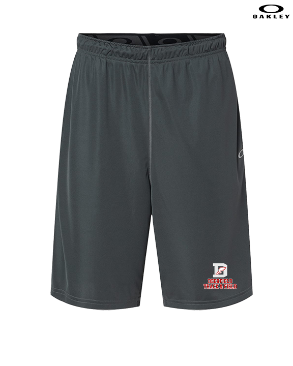 Deerfield HS Track and Field Logo Gray - Oakley Shorts