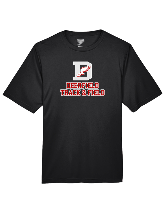 Deerfield HS Track and Field Logo Gray - Performance Shirt