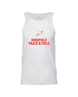 Deerfield HS Track and Field Logo Gray - Tank Top