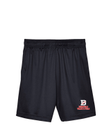 Deerfield HS Track and Field Logo Gray - Youth Training Shorts