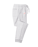 Deerfield HS Track and Field Logo Gray D - Cotton Joggers
