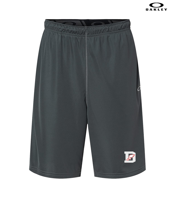 Deerfield HS Track and Field Logo Gray D - Oakley Shorts