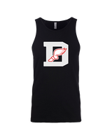 Deerfield HS Track and Field Logo Gray D - Tank Top