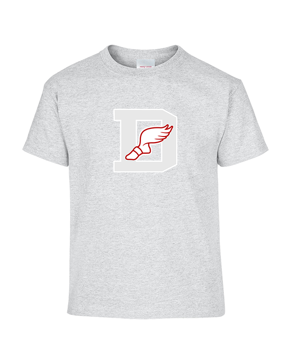 Deerfield HS Track and Field Logo Gray D - Youth Shirt