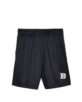 Deerfield HS Track and Field Logo Gray D - Youth Training Shorts