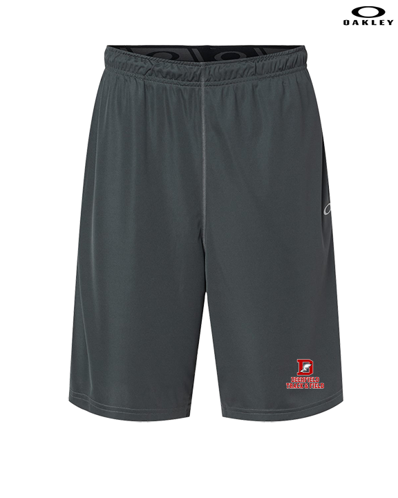 Deerfield HS Track and Field Logo Red - Oakley Shorts