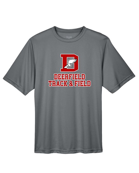 Deerfield HS Track and Field Logo Red - Performance Shirt
