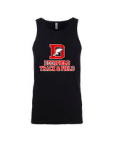 Deerfield HS Track and Field Logo Red - Tank Top