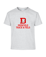 Deerfield HS Track and Field Logo Red - Youth Shirt