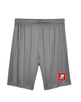 Deerfield HS Track and Field Logo Red D - Mens Training Shorts with Pockets