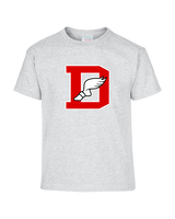 Deerfield HS Track and Field Logo Red D - Youth Shirt