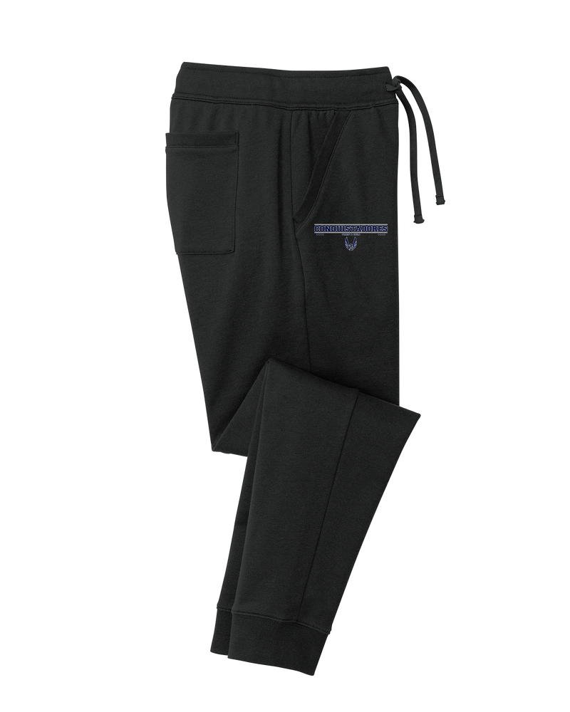 Del Valle HS Track and Field Border - Cotton Joggers