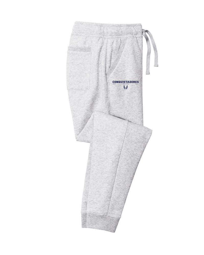 Del Valle HS Track and Field Border - Cotton Joggers