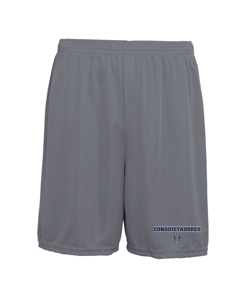 Del Valle HS Track and Field Border - 7 inch Training Shorts