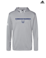 Del Valle HS Track and Field Border - Adidas Men's Hooded Sweatshirt