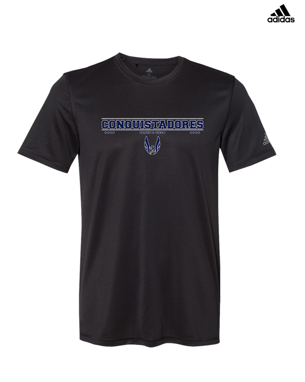 Del Valle HS Track and Field Border - Adidas Men's Performance Shirt