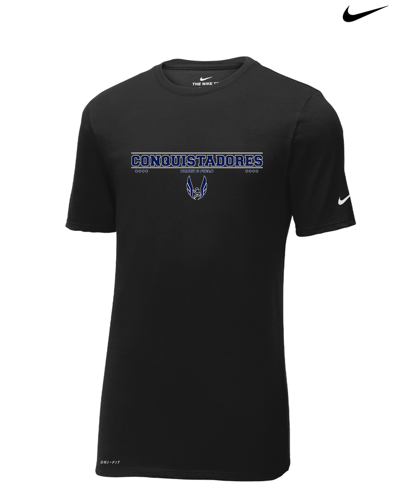 Del Valle HS Track and Field Border - Nike Cotton Poly Dri-Fit