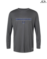 Del Valle HS Track and Field Border - Oakley Hydrolix Long Sleeve