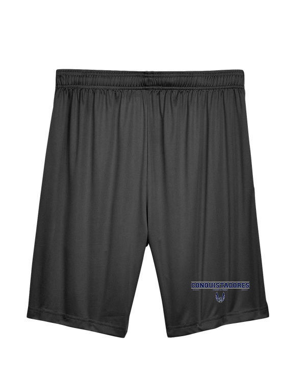 Del Valle HS Track and Field Border - Training Short With Pocket