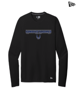 Del Valle HS Track and Field Border - New Era Long Sleeve Crew
