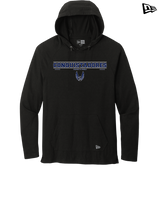 Del Valle HS Track and Field Border - New Era Tri Blend Hoodie