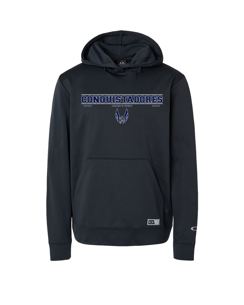 Del Valle HS Track and Field Border - Oakley Hydrolix Hooded Sweatshirt