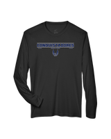 Del Valle HS Track and Field Border - Performance Long Sleeve