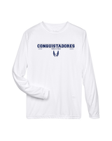 Del Valle HS Track and Field Border - Performance Long Sleeve