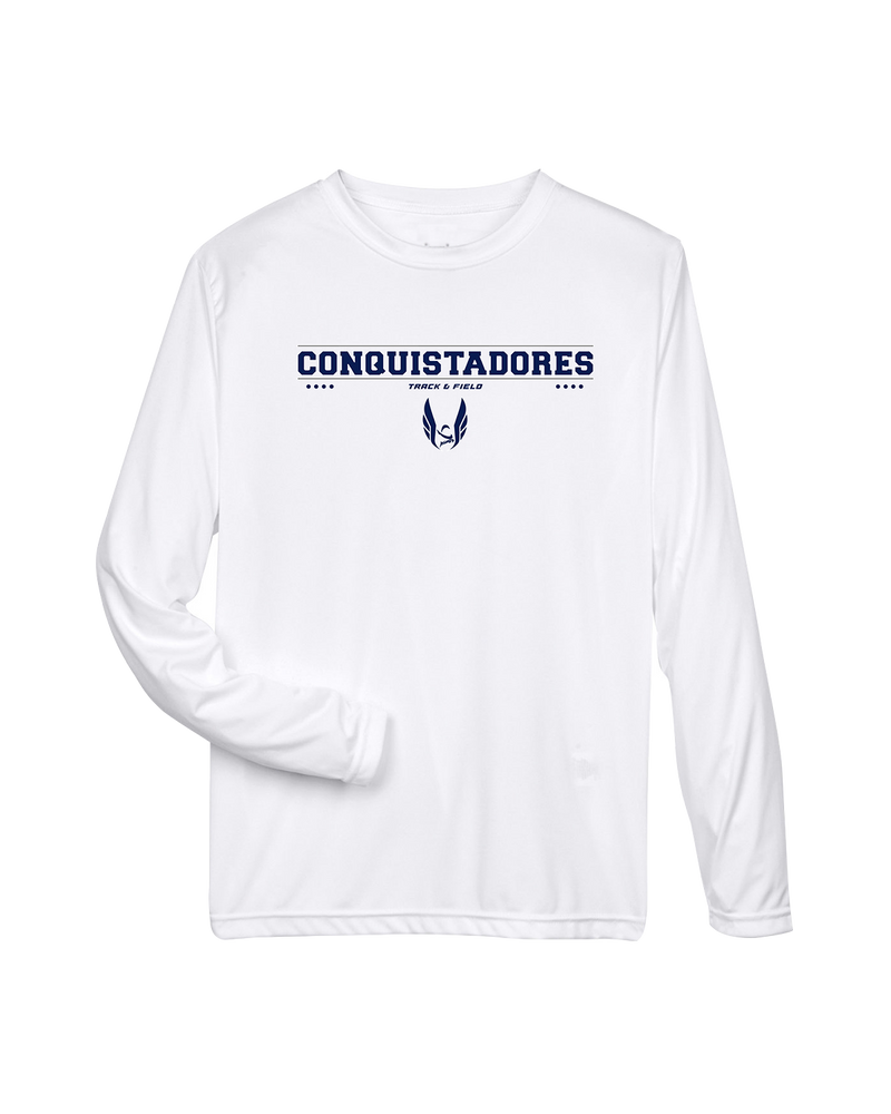 Del Valle HS Track and Field Border - Performance Long Sleeve
