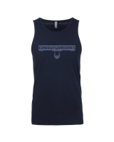 Del Valle HS Track and Field Border - Mens Tank Top