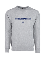 Del Valle HS Track and Field Border - Crewneck Sweatshirt