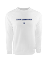 Del Valle HS Track and Field Border - Crewneck Sweatshirt
