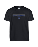 Del Valle HS Track and Field Border - Youth T-Shirt