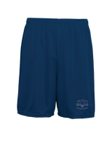 Del Valle HS Track and Field Curve - 7 inch Training Shorts