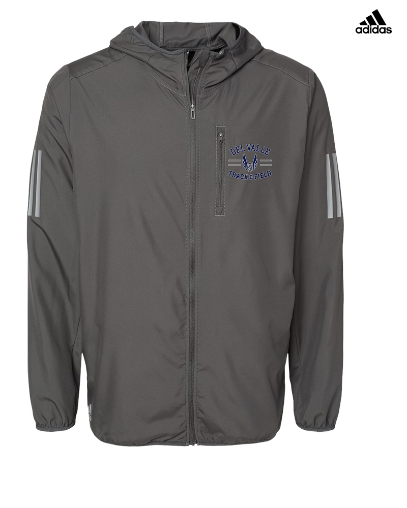 Del Valle HS Track and Field Curve - Adidas Men's Windbreaker