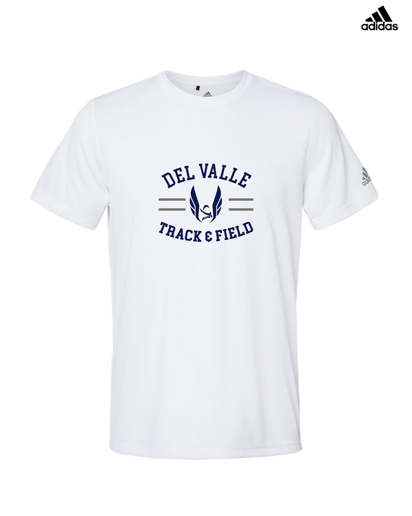Del Valle HS Track and Field Curve - Adidas Men's Performance Shirt
