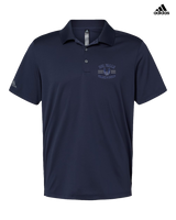 Del Valle HS Track and Field Curve - Adidas Men's Performance Polo