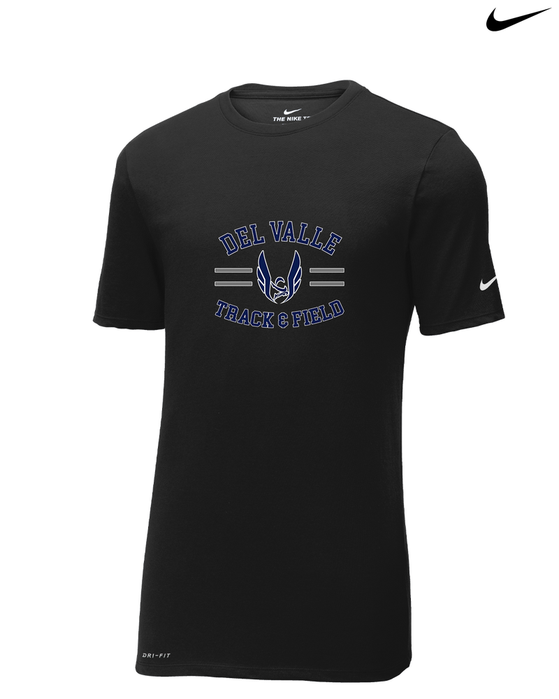 Del Valle HS Track and Field Curve - Nike Cotton Poly Dri-Fit