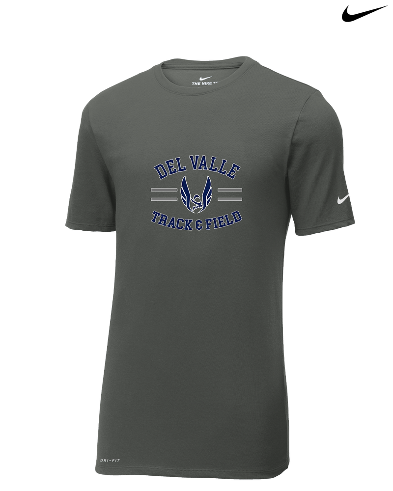 Del Valle HS Track and Field Curve - Nike Cotton Poly Dri-Fit