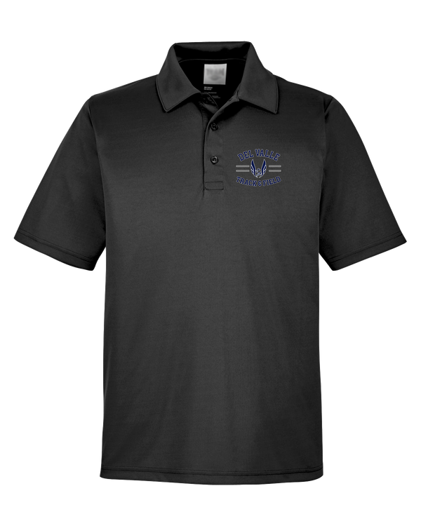 Del Valle HS Track and Field Curve - Men's Polo
